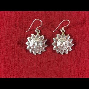 Handcrafted 925 stamped sterling silver earrings